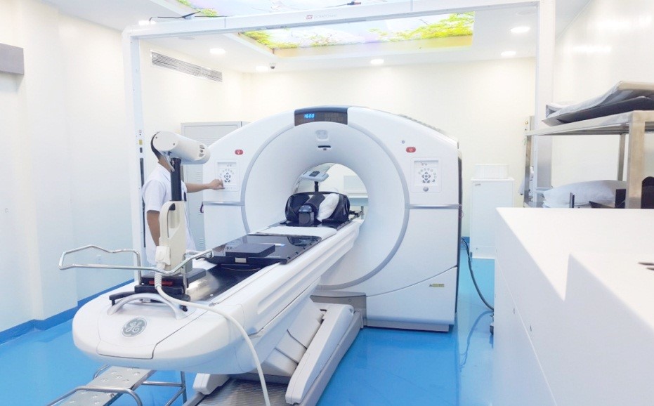 Hệ thống máy PET/CT hiện đại nhất Việt Nam tại Bệnh viện Ung Bướu TPHCM